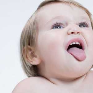Едно дете жълто покритие език: причини и лечение